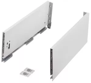 StrongMax 18 bočnice H185/650mm, bílá, sada // | 300mm, 350mm, 400mm, 450mm, 500mm, 550mm, 600mm, 650mm