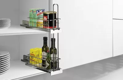 HETTICH 9066486 vnitřní výsuv Cargo IQ Plus 90° stříbrný Hettich