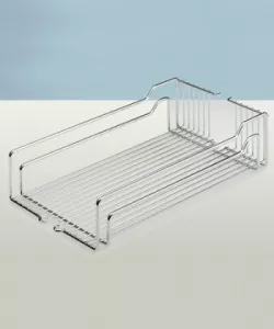 HETTICH 9080079 Dispenza celodrátěný koš 400 mm stříbrný