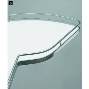 HETTICH 9136175 LeMans II 450 reling stříbrný P Hettich