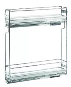 VIBO boční koš, 150mm, plastové misky, levá