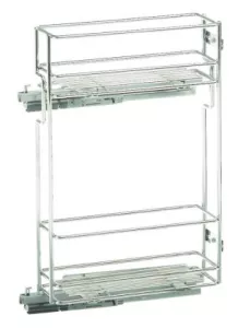 VIBO boční koš, horní, 150mm, levá