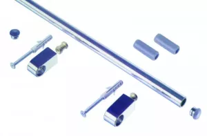 VIBO LA9836-L9839, relingová tyč, 450-1200mm // | 450mm, 600mm, 900mm, 1200mm