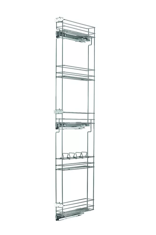 VIBO potravinová skříň s pěti koši, 150mm, standard Vibo