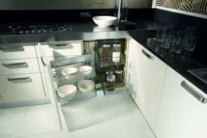 VIBO rohový mechanismus, pravá Vibo